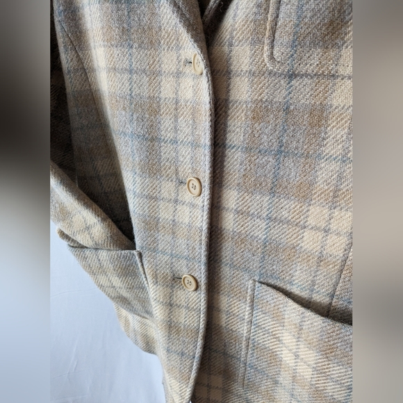 FACONNABLE wool Alpaca women's blazer designed in France made in Italy - Picture 3 of 9